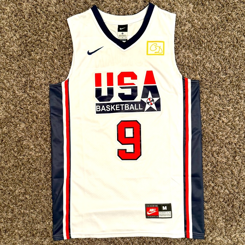 Nike Micheal Jordan Team Usa Basketball Jersey Gem